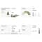 9ft. Pre-Lit Flocked Pine Pencil Artificial Christmas Tree, Warm White LED Lights